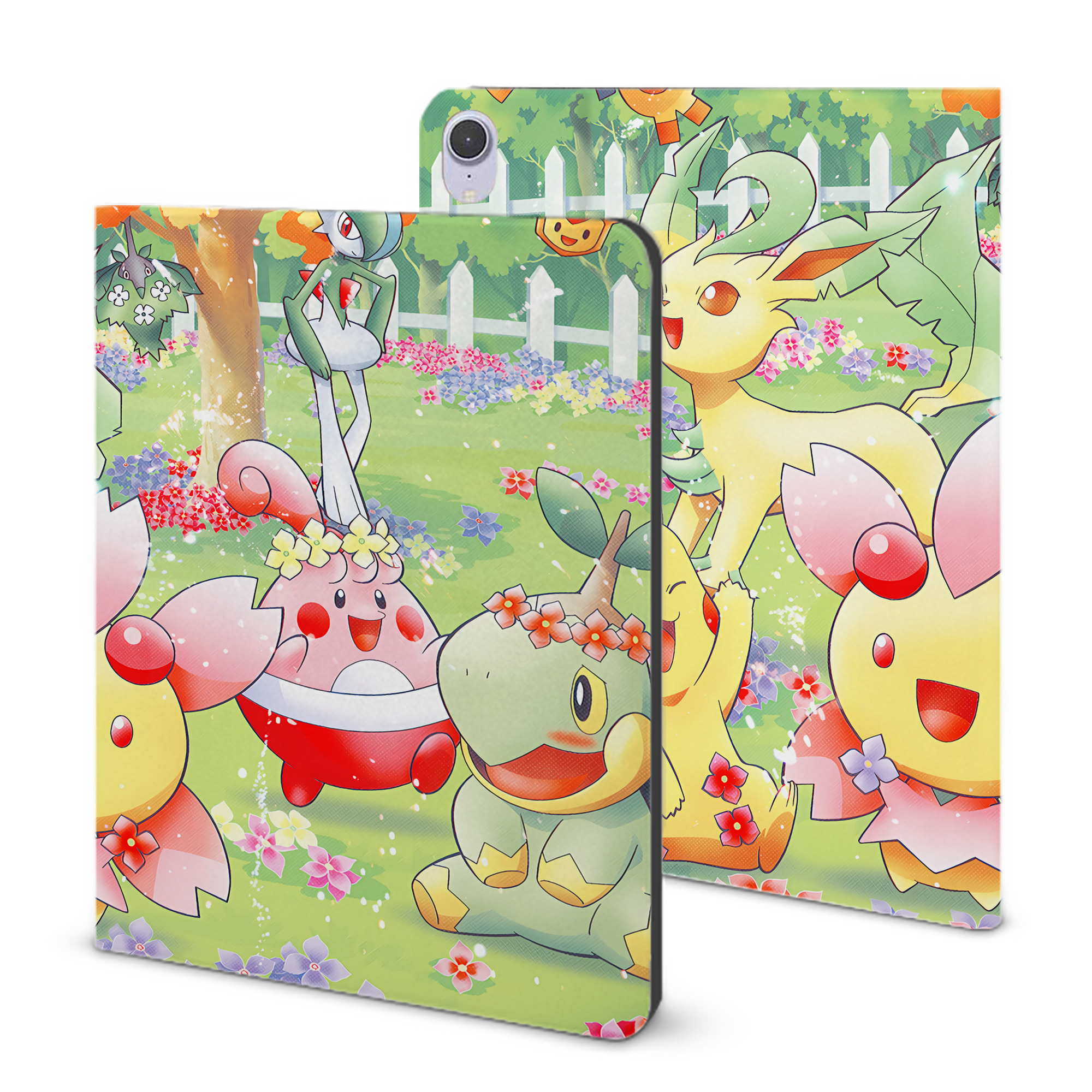 （画像用） ポケットモンスター Pokémon IPad ケース ブック型 PUレザー TPU 耐衝撃 軽量 薄型 ペン収納なし 全面保護 IPad 各モデル対応